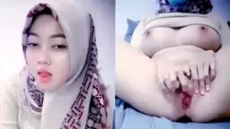 Nella Hijabers Colmek Ngangkang Desah Menggoda
