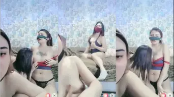 Goyangan Seksi Teman Yang Menggoda, Dada Montoknya Menggairahkan