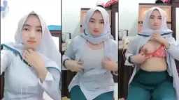 Perawat Berhijab Cantik Pamer Uting Yang Menggoda