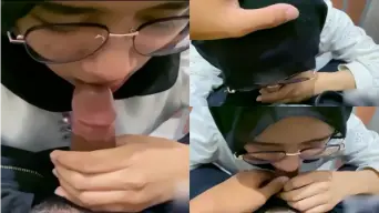 Bella Berjilbab Yang Mahir Mengulum Dengan Liar