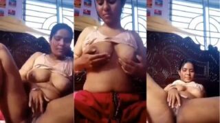 Bhabhi Seksi Desi Pamer Payudara Montok Dan Memek Basahnya Yang Menggoda