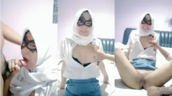 Jeslyn Hijabers Masih Sma Beraksi Ranjang