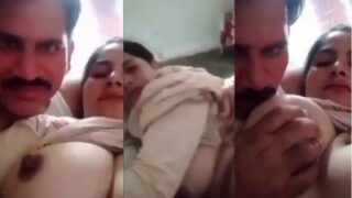 Video Panas Pasangan Mesra, Pria Menggoda Payudara Montok Wanita Dengan Penuh Gairah