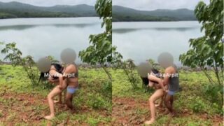 Pasangan Mesum Monika-arpit Nikmatin Ngewe Liar Di Alam Terbuka India