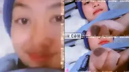 Jilbab Abg, Tetek Gede Muthia Digeber Sambil Remas-remas.