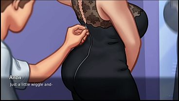 Ibu Tiri Mengakhiri Percakapan Dengan Satu Senyuman Basah (18+)