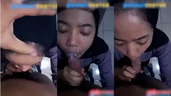 Ukhti Cantik Pake Toge, Mulutnya Ngehisap Kontol Sampe Basah.