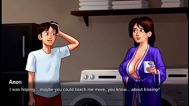 Ibu Tiri Gak Ketinggalan Lihat Reaksiku (18+) | Adegan Terbaru Panas | Summertime Saga
